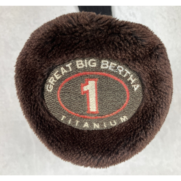 Callaway Great Big Bertha #1 Driver Cover Golf Club Accessory War Bird Soleplate - Picture 4 of 4